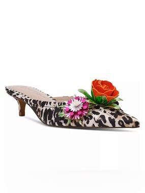 Betsey Johnson Abigayl Floral Mules